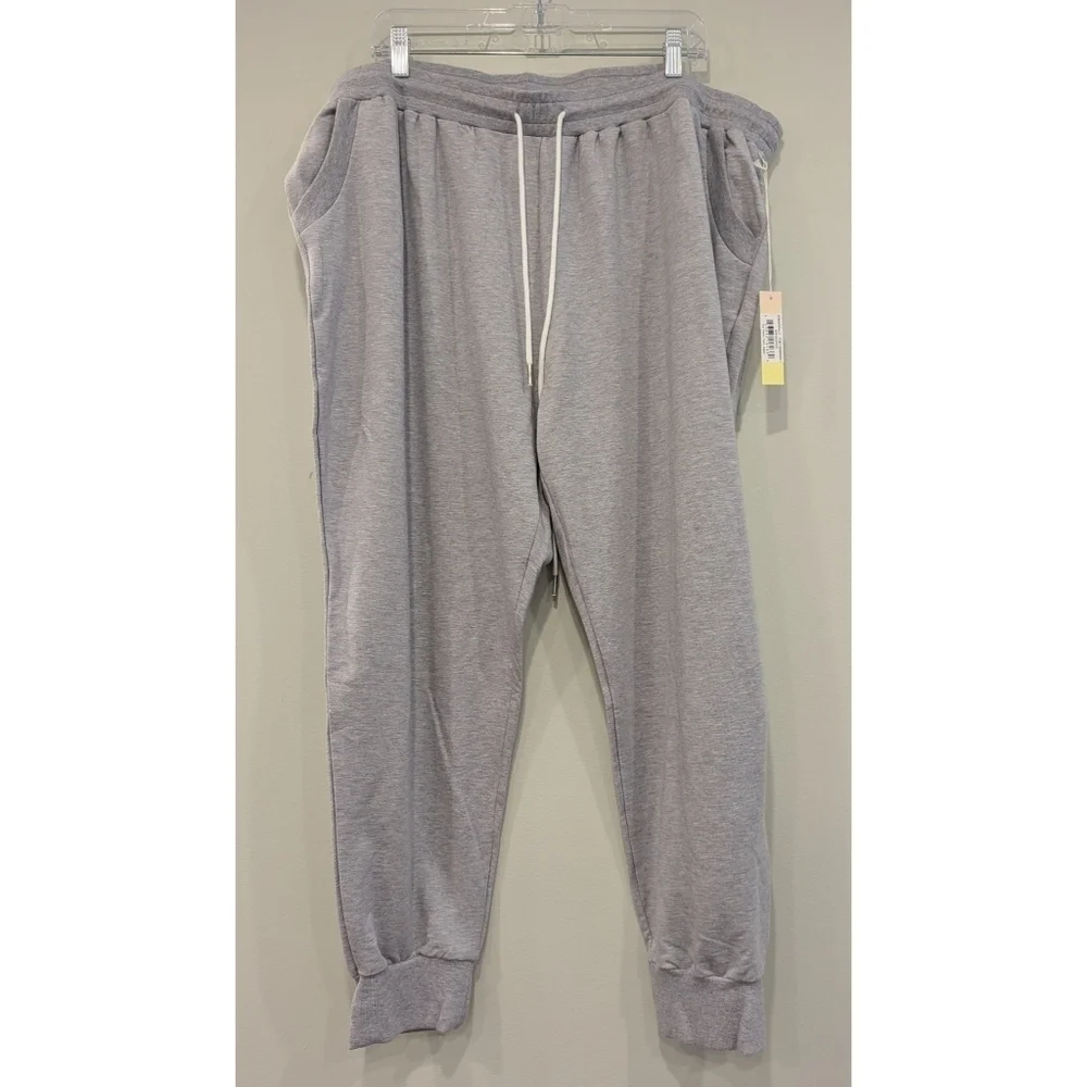 NWT Summersalt The French Terry Joggers In Grey Size 2XL